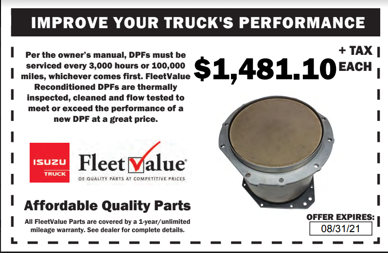 DPF Coupon