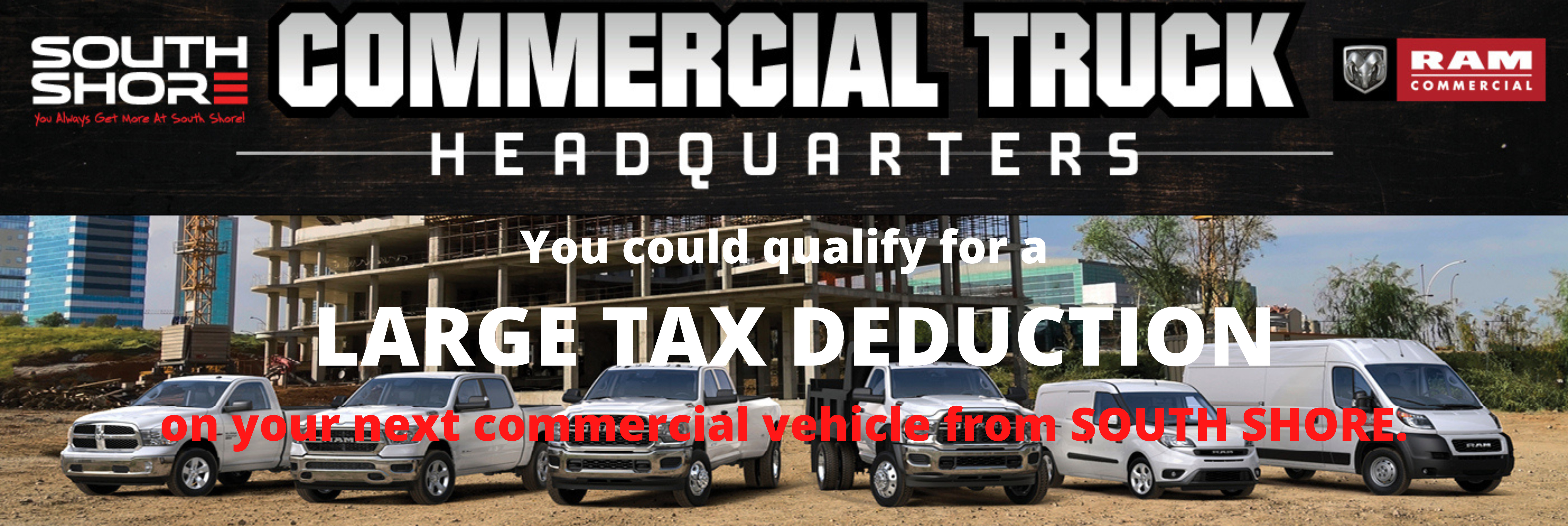 Tax Incentives available at South Shore Chrysler Dodge Jeep Ram of Inwood, NY