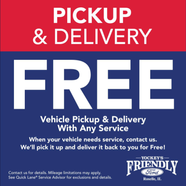 Yockey's Friendly Ford Pickup and Delivery