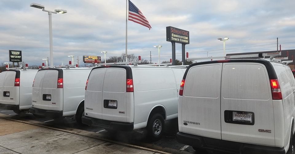 Work Vans available at Schepel GMC in Merrillville, IN