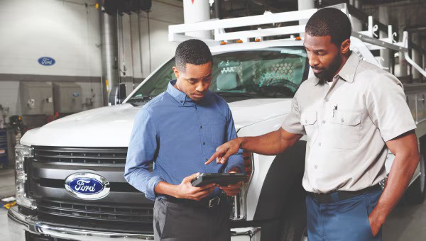 AutoNation Ford Littleton Truck Inspection