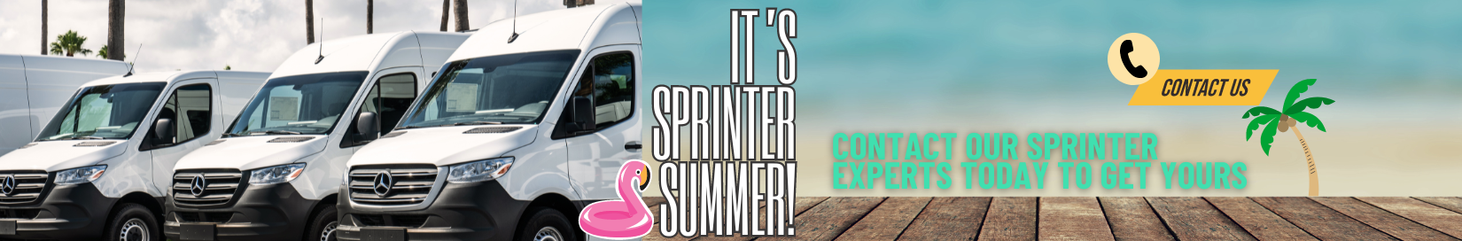 Sprinter Summer! Click to see all our deals on our Sprinter Inventory! 