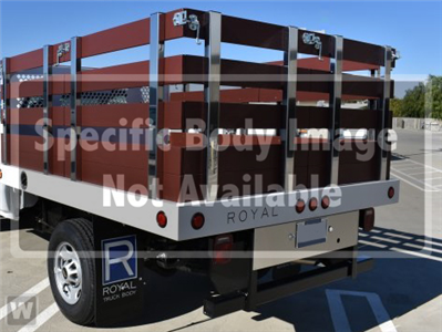 2023 Chevrolet Silverado 5500 Regular Cab DRW 4x2, Royal Truck Body Stake Bed for sale #3230166 - photo 1