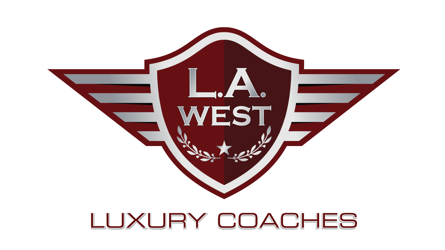 LA West Luxury Coaches logo