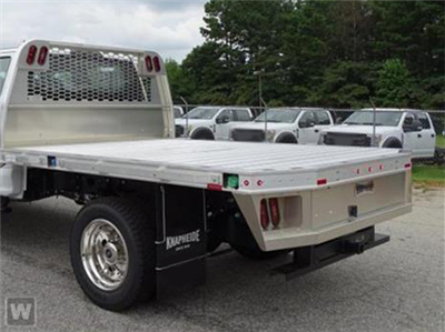 New 2024 Ford F-550 XL Regular Cab 4WD, 9' 6" Knapheide Aluminum PGNB Gooseneck Flatbed Truck for sale #FCF1585 - photo 1