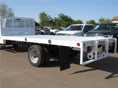 2023 Ford F-550 Regular Cab DRW 4x4, Scelzi WFB Flatbed Truck for sale #T23582 - photo 1