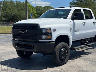 2023 Chevrolet Silverado 4500 Crew Cab DRW 4WD, CM Truck Beds RD Model Flatbed Truck for sale #S3587 - photo 1