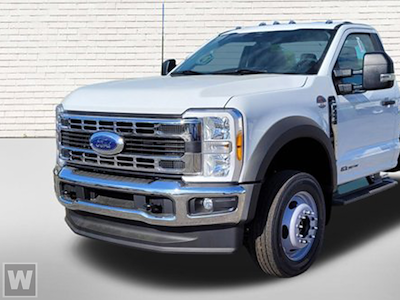 2023 Ford F-450 Regular Cab DRW 4WD, Bedrock Limestone Series Stake Bed for sale #PED12887 - photo 1