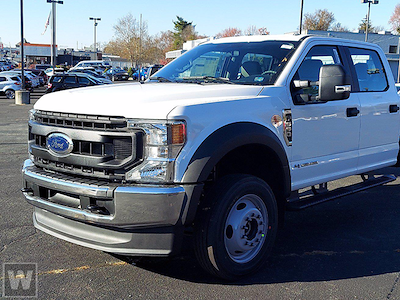 2022 Ford F-550 Crew Cab DRW 4WD, Rugby Rancher Flatbed Truck for sale #SFLF220098 - photo 1